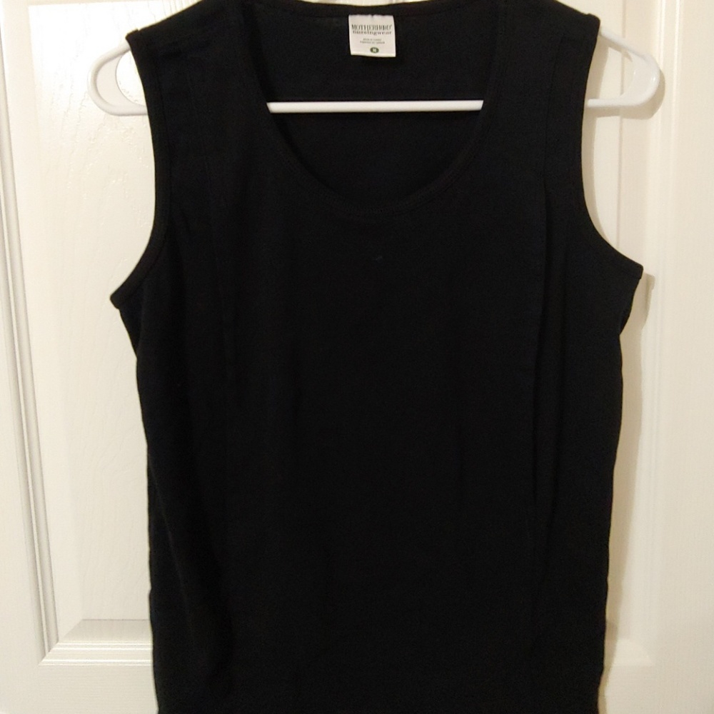 Black Maternity tank